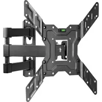 King Mount TV Wandhalterung KG-1026 | 22" - 55" | Vesa 100x100 - 400x400 | 35 kg | Schwarz