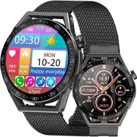 RUBICON RNCE88 Herren-Smartwatch – Anrufe tätigen, benutzerdefinierte Zifferblätter (sr033c)