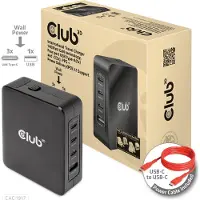 Club 3D Travel Gan 140w Usb-c-ladegerät