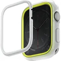 Uniq Moduo Case mit bezel für das Apple Watch - 40 / 41 mm - Frost (Lime/White)