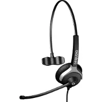 Gequdio WA9003, Kabelgebunden, Büro/Callcenter, 60 g, Kopfhörer, Schwarz