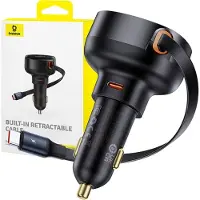 Baseus C00057802111-01, Auto, Zigarettenanzünder, 20 V, 0,7 m, Schwarz