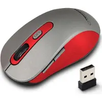 Esperanza Wireless 2,4 GHz optische Maus 6D USB Adara Rot