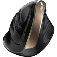 Genius Mouse Ergo „NX-8250S”, PC sau NB, wireless, 2.4GHz, optic, 1600 dpi, butoane/scroll 5/1, auriu