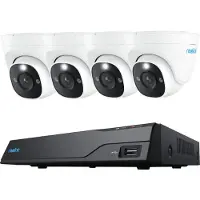 Reolink NVS8-8MD4, Kabelgebunden, Dome, RJ-45, Drinnen/Draußen, 700 lm, 6500 K