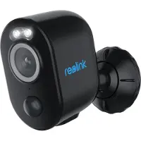 Reolink Argus Series B330 akkubetriebene 5 MP WLAN-Überwachungskamera mit Flutlicht und Bewegungsmelder (schwarz)
