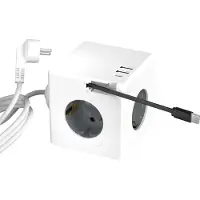 Microconnect PowerCube, 3 Schuko outlets