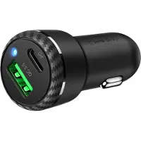 Mcdodo CC-5970 Autoladegerät, USB + USB-C 38W (schwarz)