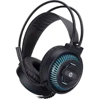 HP DHE 8001U Wired headphones (black)