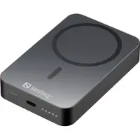 Sandberg - Mag Wireless Powerbank 10000 ALU