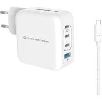Conceptronic Althea18w Gan 100w Usb-a-und Usb-c-wandladegerät