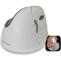Evoluent Verticalmouse 4, Optisch, Bluetooth, 2600 DPI, Weiß