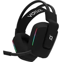 Nikcorp Professionelle Kabellose Gaming-Kopfhörer Bequem Schwarz 50 mm