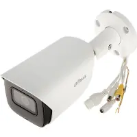 Dahua Technology WizSense 5MP Lite AI IR Bullet IP-Sicherheitskamera mit fester Brennweite, für den Innen- und Außenbereich, Decke/Wand/Mast