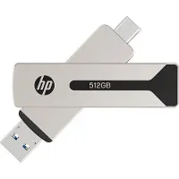 HP 911 Pro - USB-Flash-Laufwerk - 512 GB - USB 3.2 / USB-C - Pearl Nickel