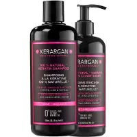 Kerargan - Duo Shampoo & Leave-In mit Keratin 850 ml