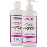 Kerargan - Duo Volumen Shampoo & Spülung mit Biotin Kollagen 1000 ml