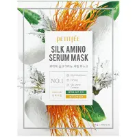 Petitfee , Seiden-Aminosäuren Schönheitsmaske, 10 Blätter, je 25 g