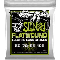Ernie Ball 2812 Regular Slinky Flatwound Bass Satz 50-105