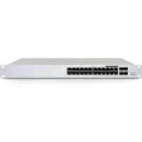 Cisco Meraki MS130-24P, Managed, L2, Gigabit Ethernet (10/100/1000), Power over Ethernet (PoE), Rack-Einbau, 1U