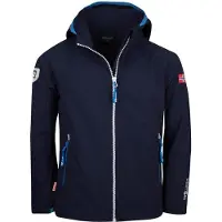 TROLLKIDS 328-110 Kinder-Regenjacke in Dunkelblau für Reisen & Touren