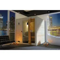 Weka Massivholzsauna 38 mm VALIDA 3 GTF x B x T x H x 189 x 189 x 204
