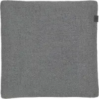Schöner Wohnen Dekokissen "Solo", grau (grau, unifarben), B:38cm L:38cm, Baumwolle, Polyester, SCHÖNER WOHNEN-KOLLEKTION, Dekokissen_Sitzkissen_Kissenhüllen, Dekokissen, 38x38 cm