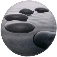 Sanilo Badematte "Black Stones", schnell trocknend, Memory Schaum