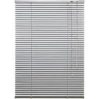 Liedeco Jalousie "Aluminium-Jalousie" Gr. 1, silber (silberfarben), B:120cm H:130cm, Jalousien, Jalousie, Aluminium