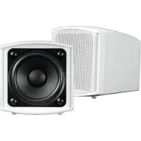 Omnitronic 11036901, Voller Bereich, Verkabelt, 15 W, 150 - 22000 Hz, 8 Ohm, Weiß