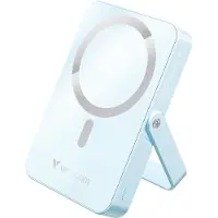 Verbatim Powerbank Charge’n’Go 10.000mAh – Deine Energiequelle für unterwegs, blau, magnetisch, Wireless, USB-C, QC-PD 3.0