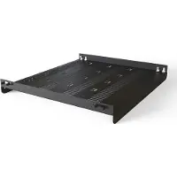 Schroff 19"SHELF STAT.600D RAL7021 - Rack-Zubehör (21130303)