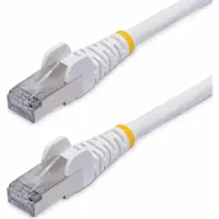 StarTech.com .com NLWH-50C-CAT8-PATCH, 0,5 m, Cat8, S/FTP (S-STP), RJ-45, RJ-45, Weiß