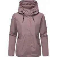 Ragwear Outdoorjacke "Sunniva Light" mit Kapuze Wasserdichte und atmungsaktive Damen Übergangsjacke