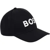 BOSS Kids-Cap aus Baumwoll-Twill mit gummiertem Logo-Print Grösse 56