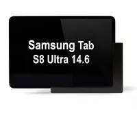 TabLines TWP022B Wandhalterung für Samsung Tab S8 Ultra 14.6, schwarz