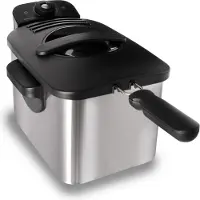 Inventum Kaltzonen Fritteuse 3 L Edelstahl GF431S