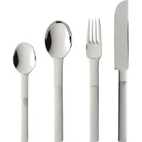 Gense Nobel Besteckset 16-teilig Mat/blank Edelstahl