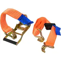 Sans marque Gurt mit Haken und ERGO-Ratsche, 5t, 4m
