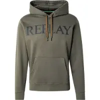 Replay Kapuzensweatshirt, mit großem Markenprint vorn