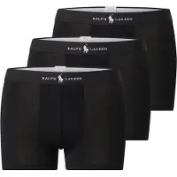 Ralph Lauren für Herren. 714965507006 3er-Set Boxershorts aus klassischer Baumwollmischung schwarz (XL), Heimtextilien, Baumwolle