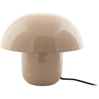 Present Time - Tischleuchte Fat Mushroom - Braun - 29x29x25cm Tischlampe - Nachttischlampe, Wohnzimmer, Schlafzimmer