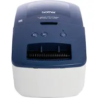 Brother QL-600B Etikettendrucker blau