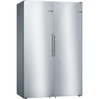 Bosch European Side-by-Side, 186 cm hoch, 120 cm breit, mit Schnellkühlfunktion-höhenverstellbare Füße-Flaschenregal