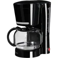 Exquisit KA 3102 swi | Filterkaffeemaschine | 12 Tassen | 870 Watt | Schwarz