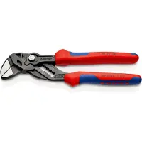 Knipex 86 02 180, 4 cm, Kunststoff, Blau, Rot, 43 mm, 180 mm, 14 mm