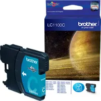Brother LC1100C, Cyan, 1 Stück(e), 325 Seiten, Einzelpackung
