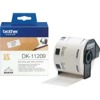 Brother DK-11209, Schwarz auf weiss, 800 Stück(e), DK, Weiß, Thermodirekt, China