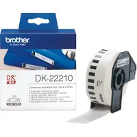 Brother DK-22210, Schwarz auf weiss, DK, Weiß, Thermodirekt, China, 5 Jahr(e)