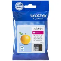 Brother LC3211M, Standardertrag, Magenta, Tinte auf Pigmentbasis, 1 Stück(e), 200 Seiten, Einzelpackung